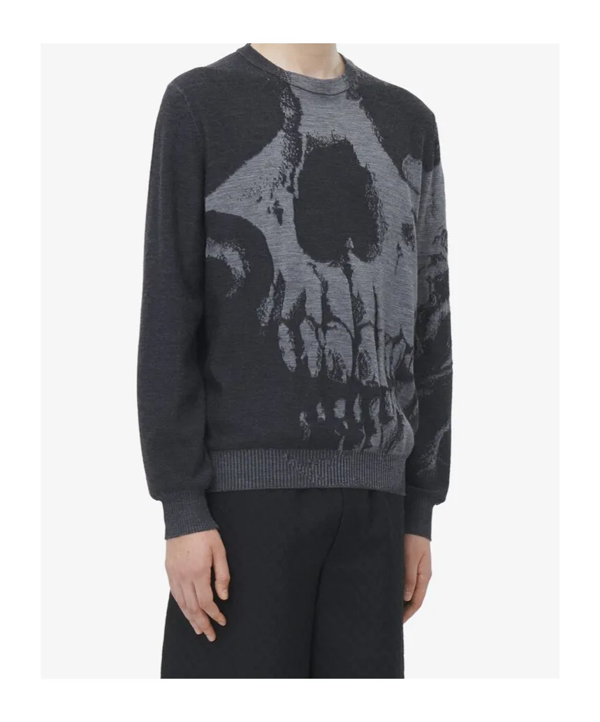 Skull Crewneck Jumper