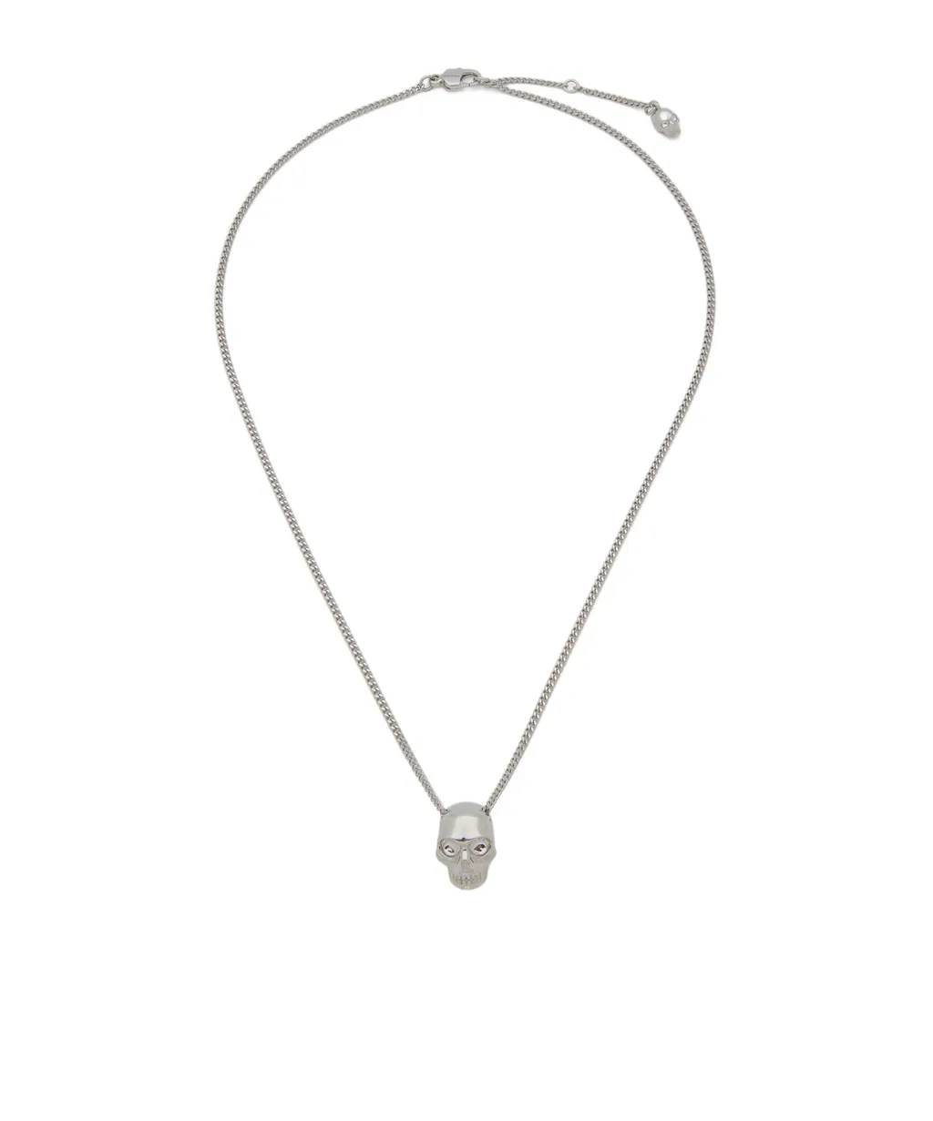 Skull Chain-Linked Necklace