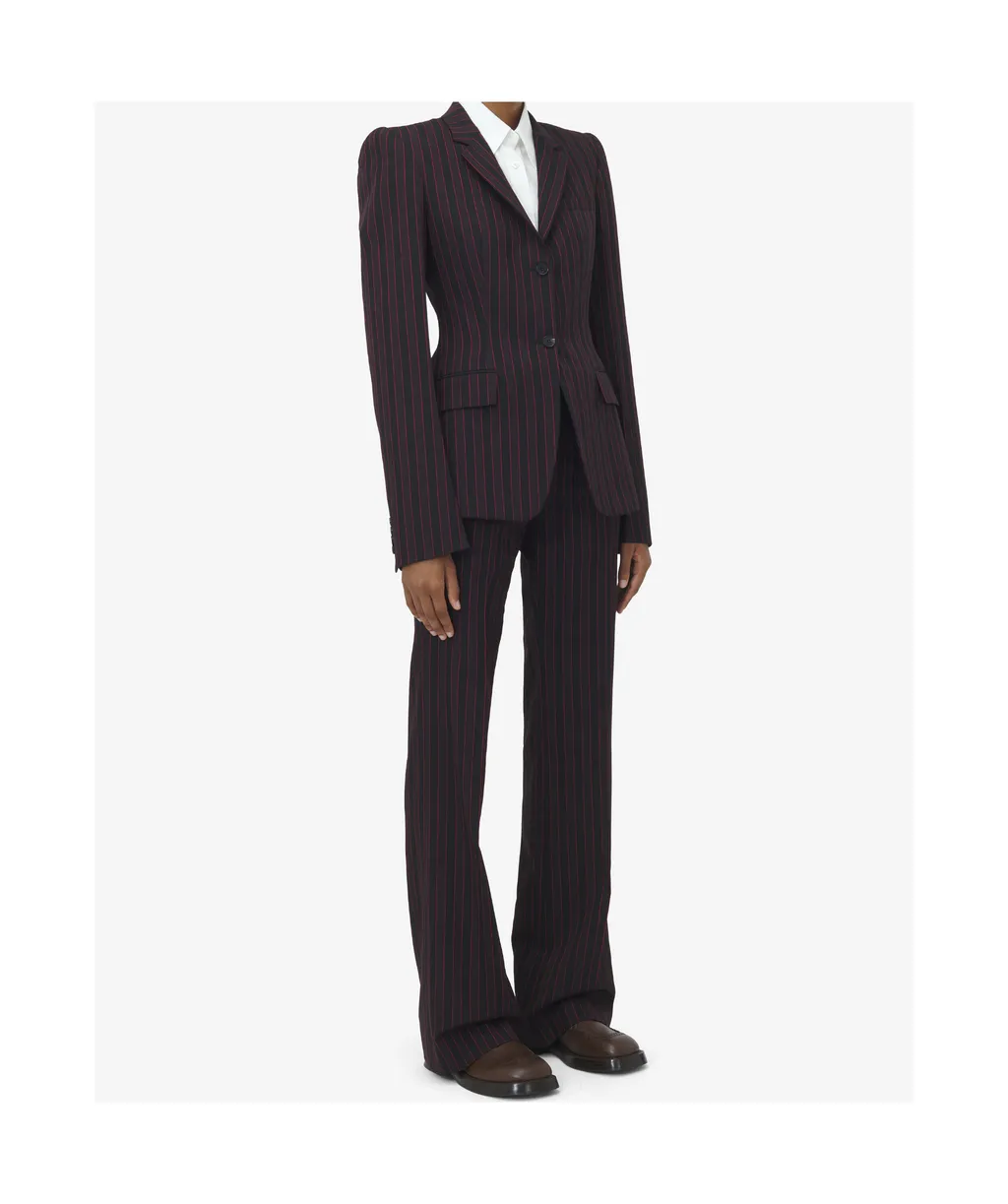 Pinstriped Blazer