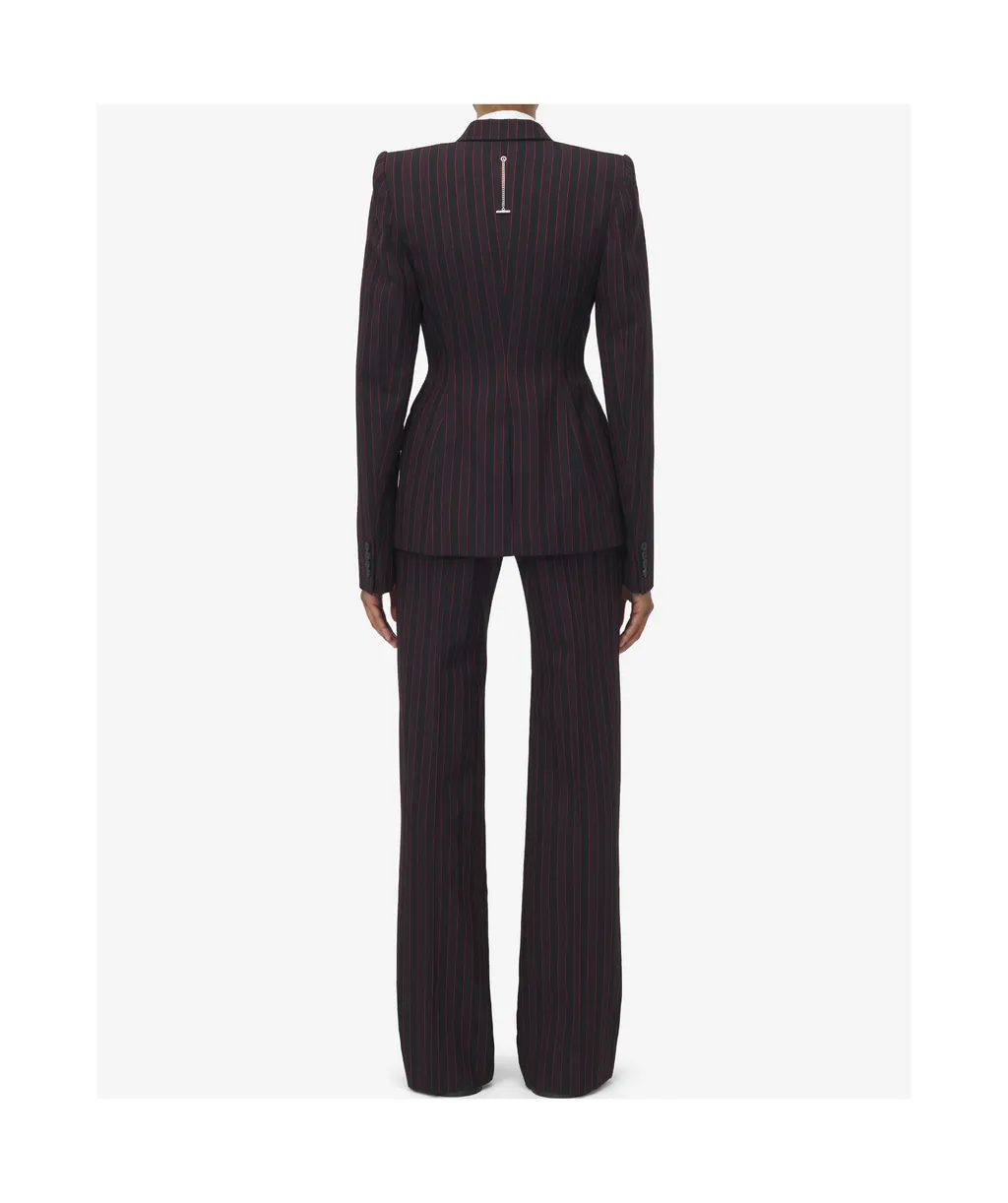 Pinstriped Blazer
