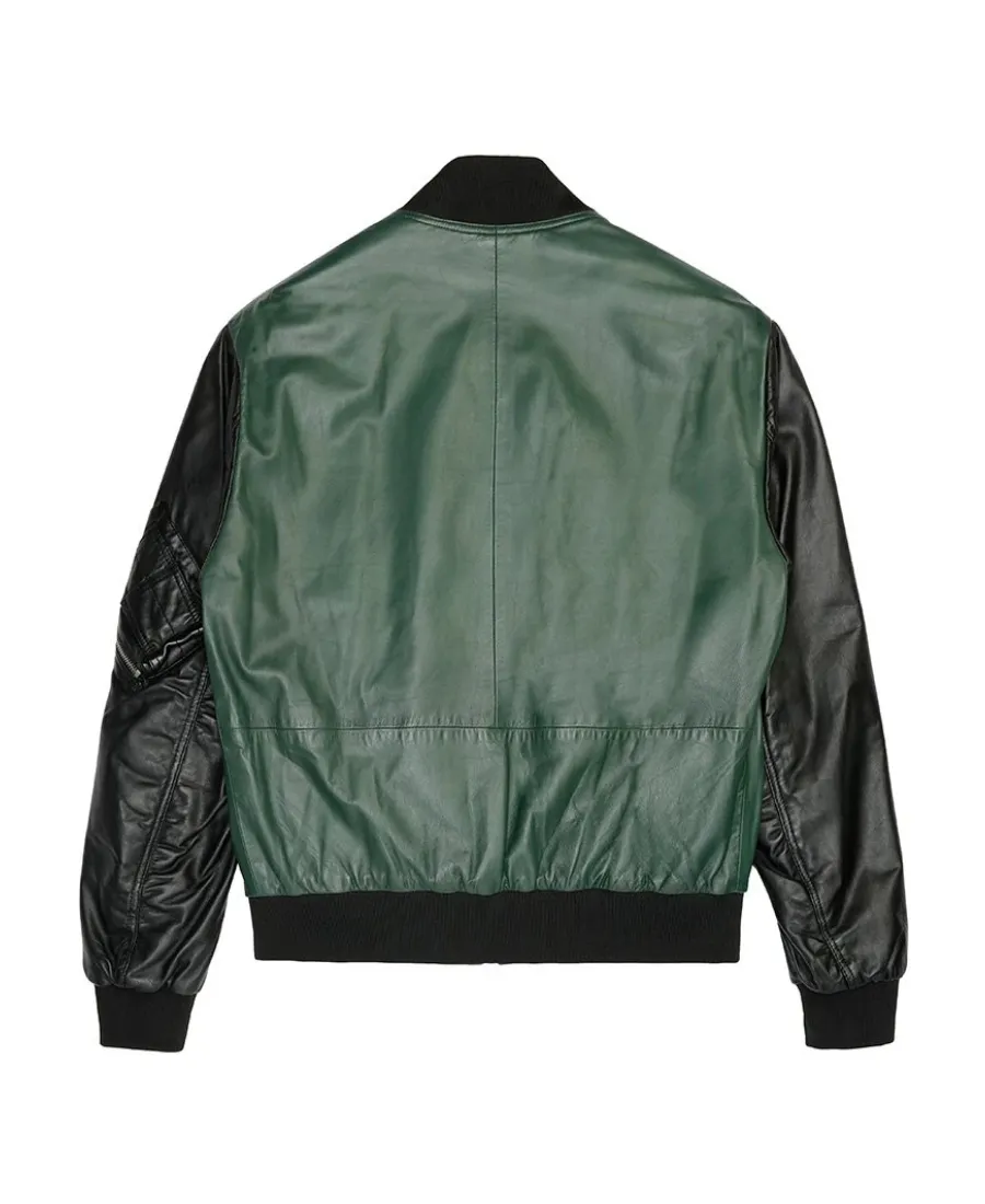 Stitching Detail Baseball Coat