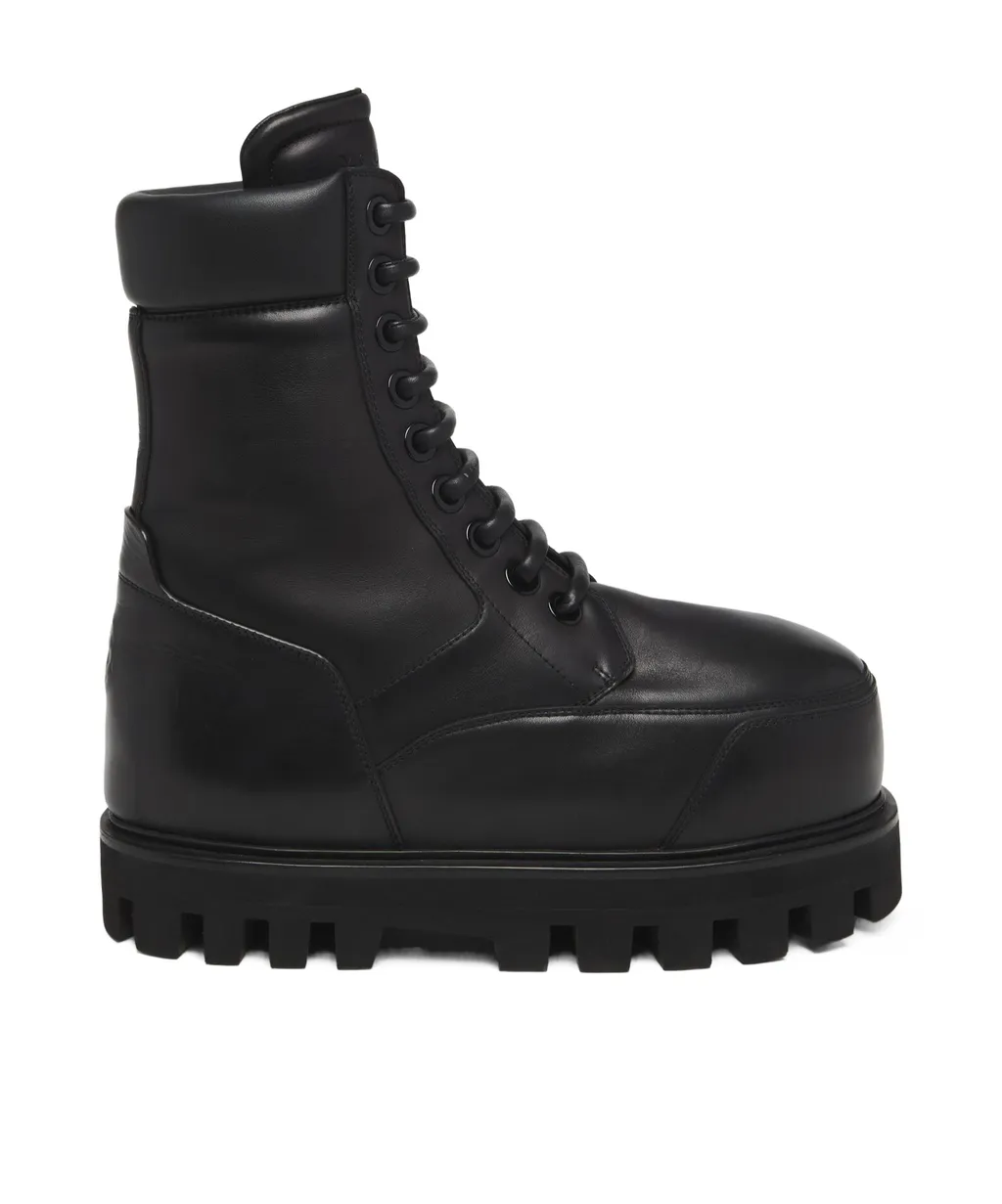Parachute Lace-Up Ankle Boots