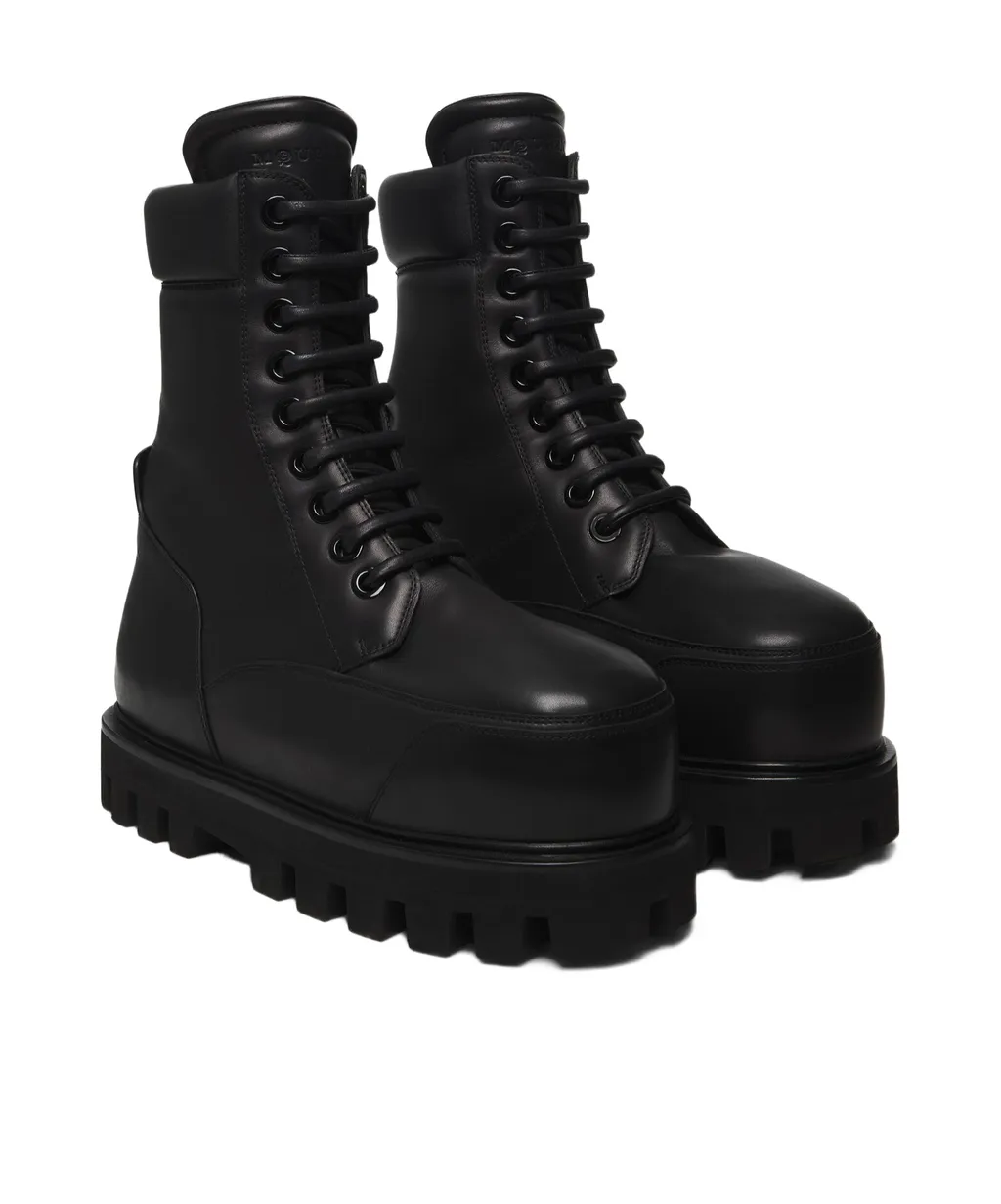 Parachute Lace-Up Ankle Boots