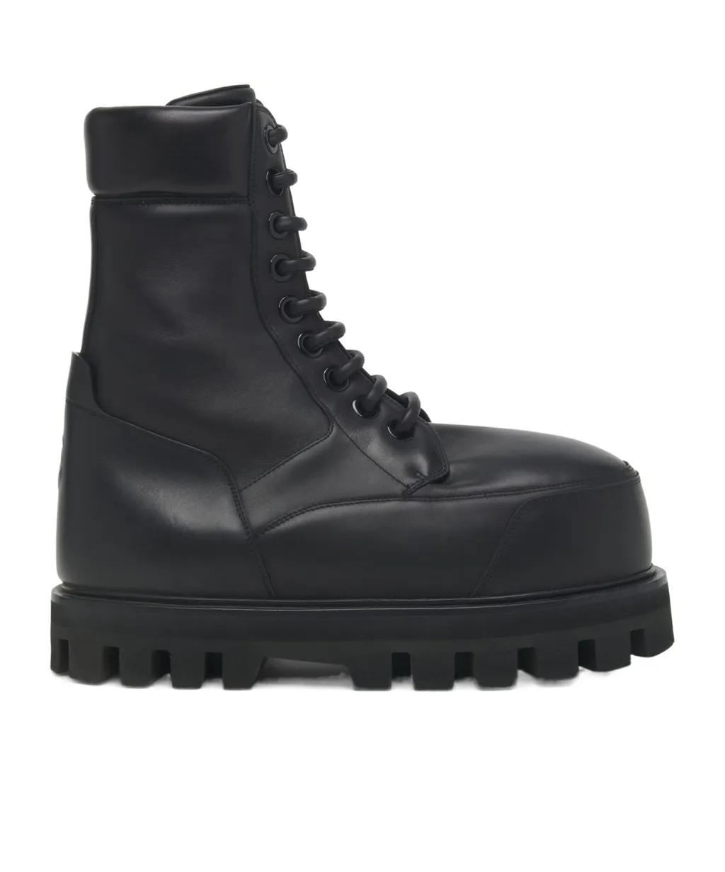 Parachute Lace-Up Ankle Boots