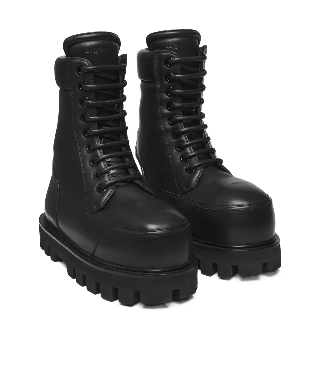 Parachute Lace-Up Ankle Boots