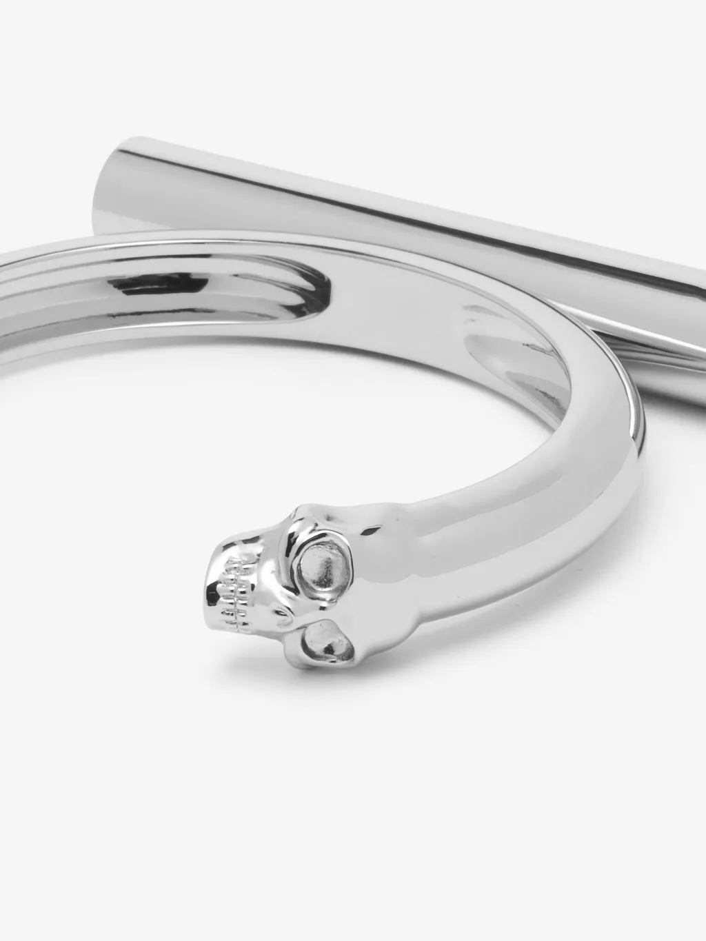 Cross-Bar Logo Engraved Bracelet