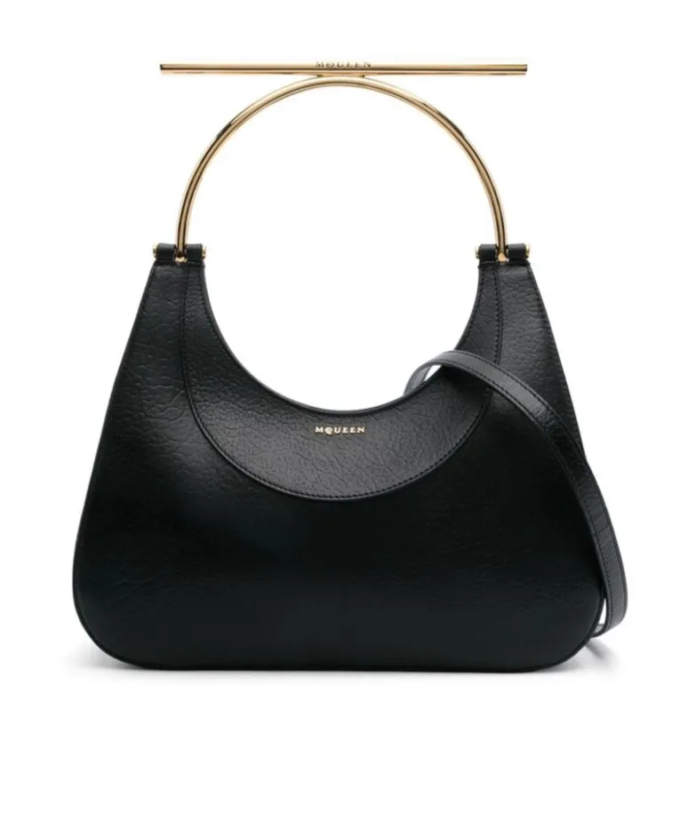 Logo Detailed Zip-Up Tote Bag