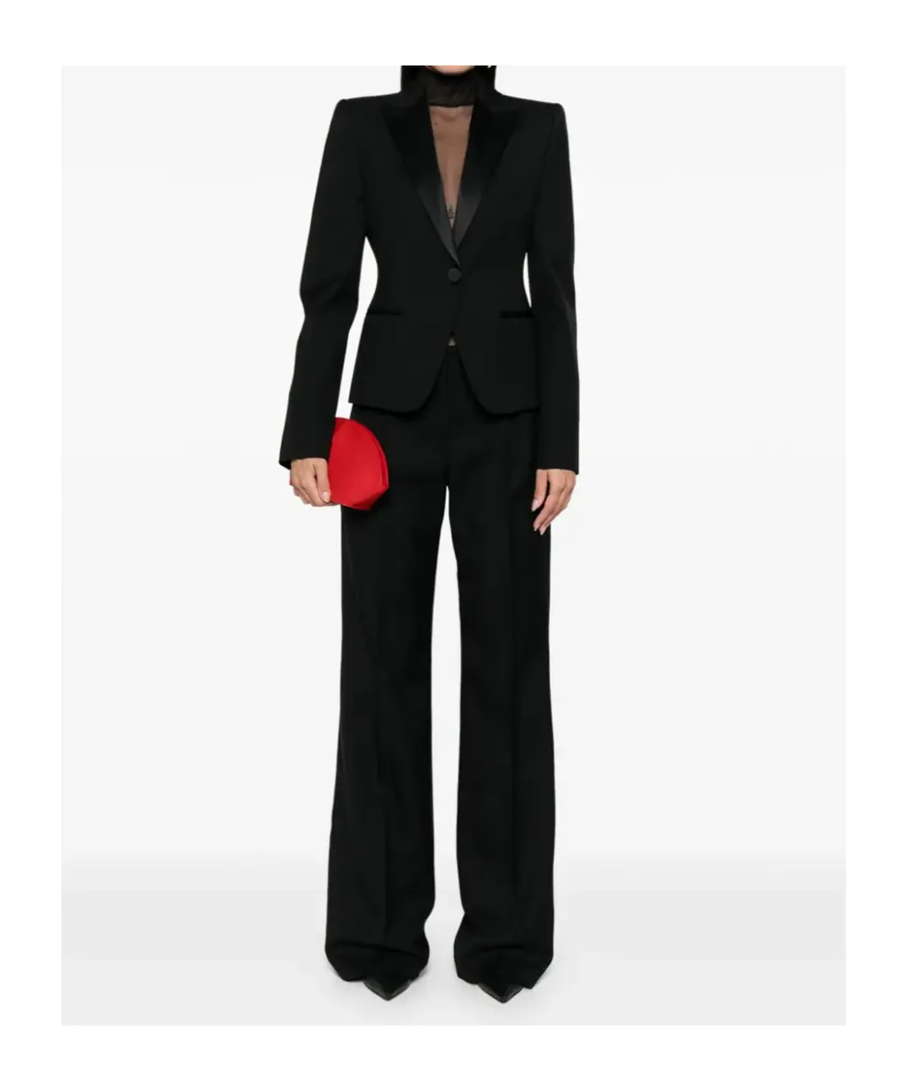 Pleat-Detail Trousers