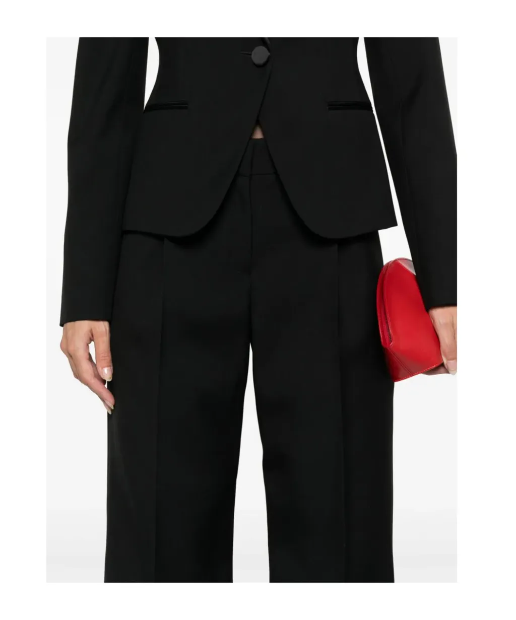 Pleat-Detail Trousers