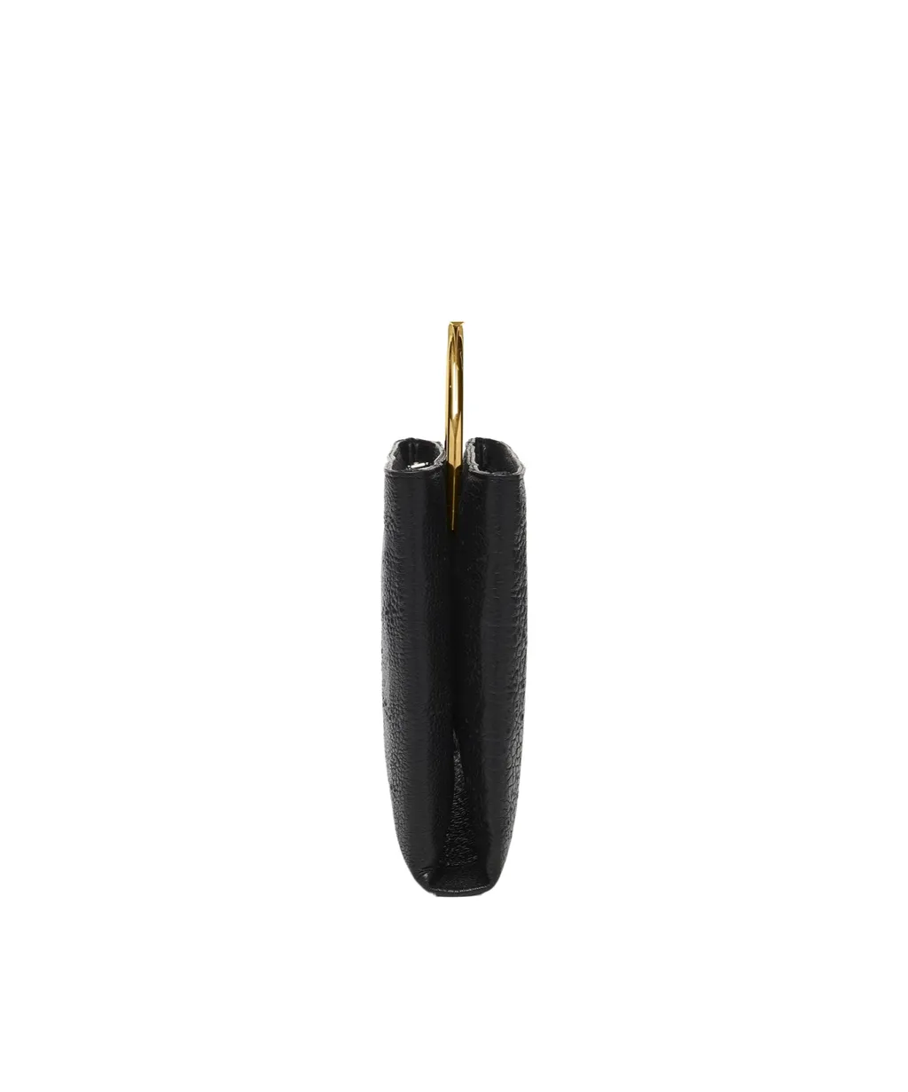 Handbag With Metal Handle