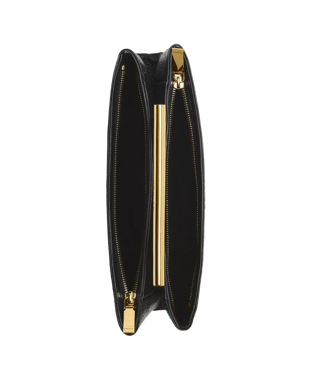 Handbag With Metal Handle