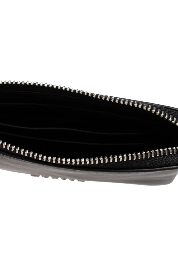 Logo Plaque Chain-Detailed Wallet