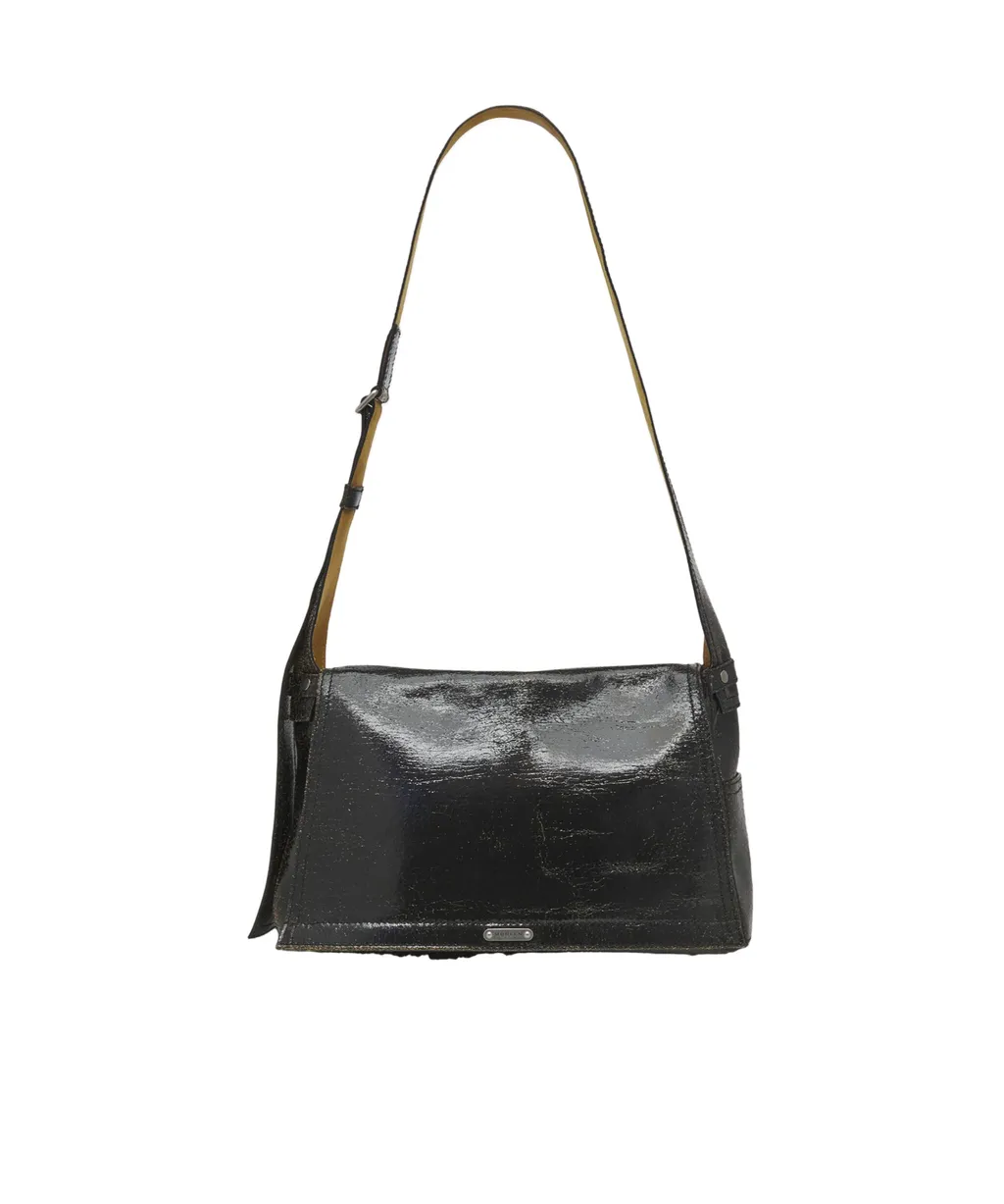 Logo Detailed Slouch Bag