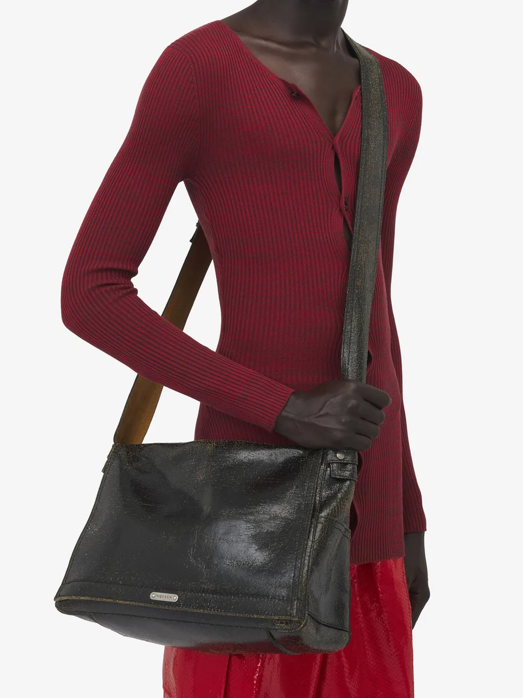 Logo Detailed Slouch Bag