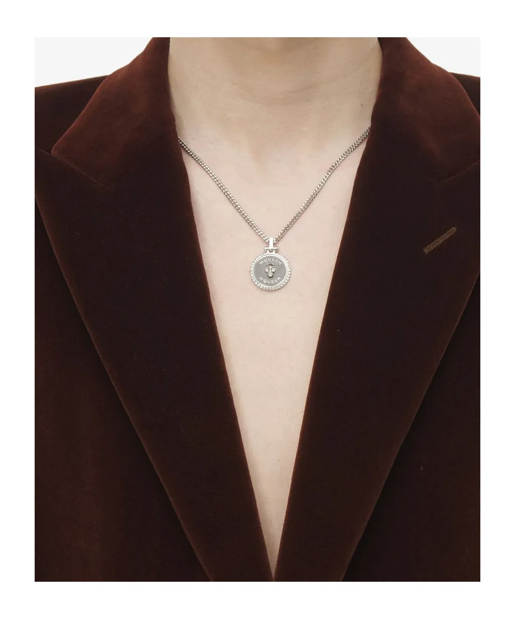 Sovereign Skull Embellished Necklace