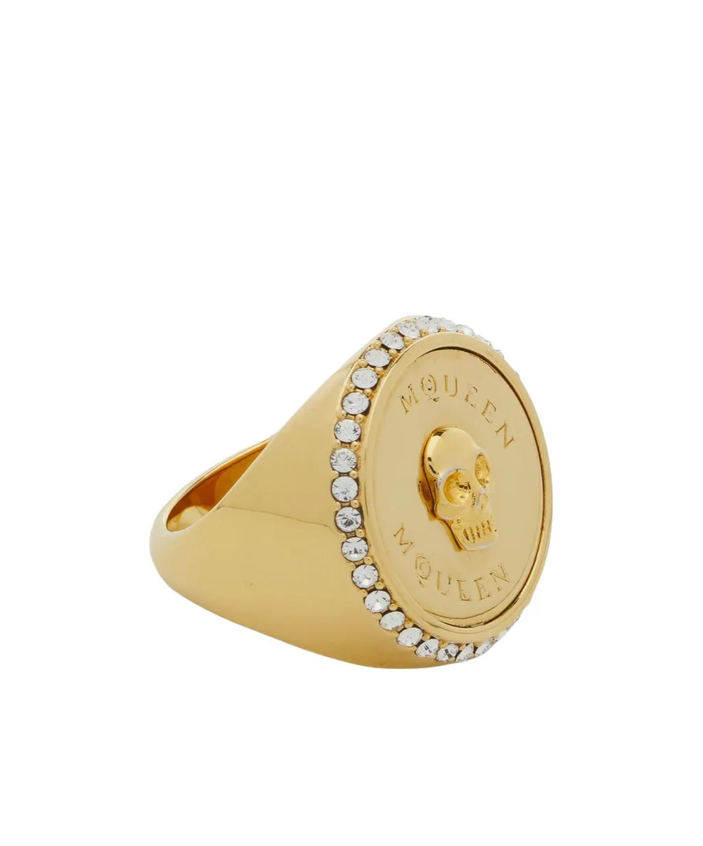 Sovereign Skull Embellished Ring