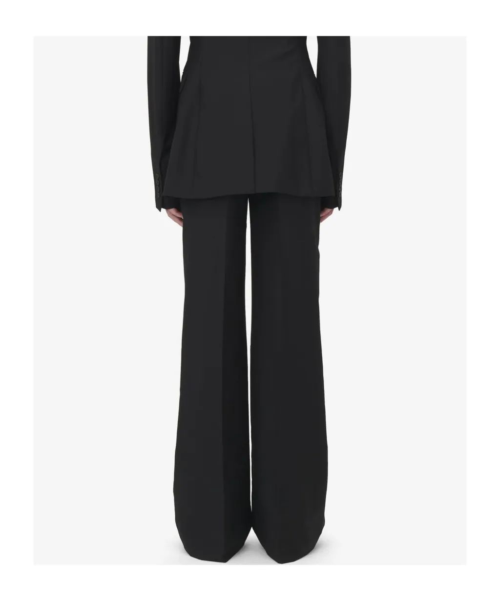 Low-Rise Tailored Trousers