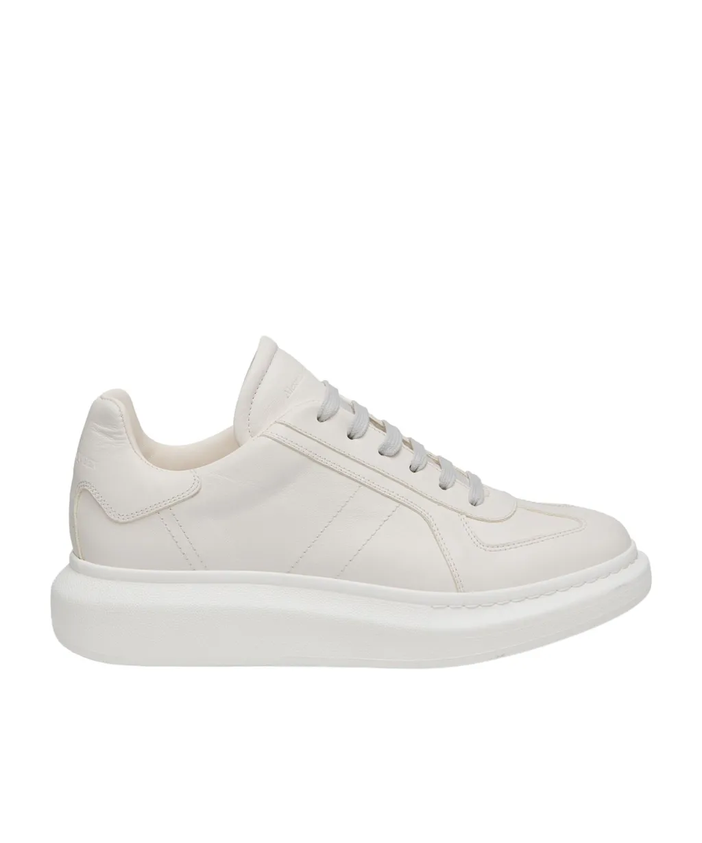 Oversized Retro Lace-Up Sneakers