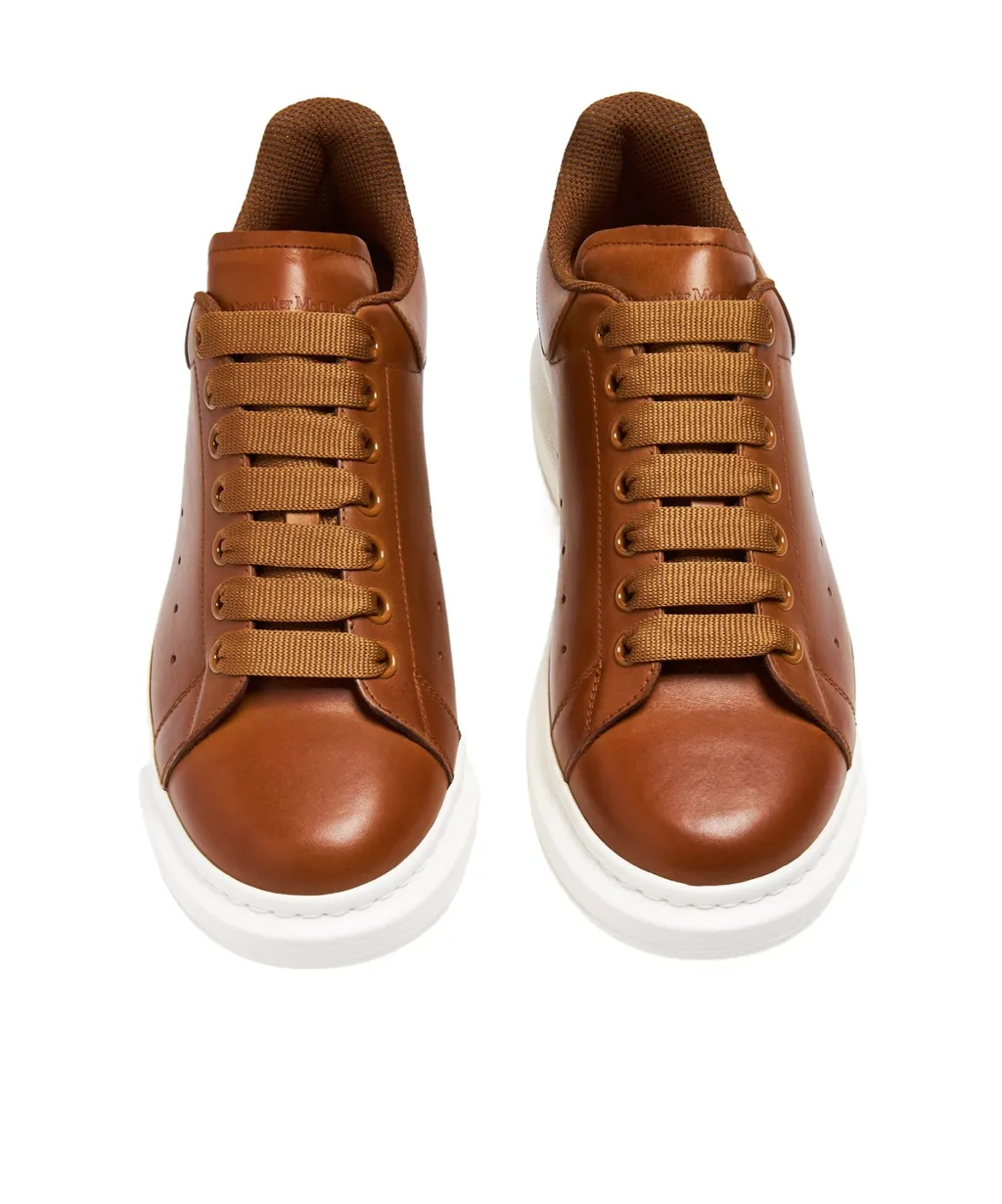 Oversized Retro Lace-Up Sneakers