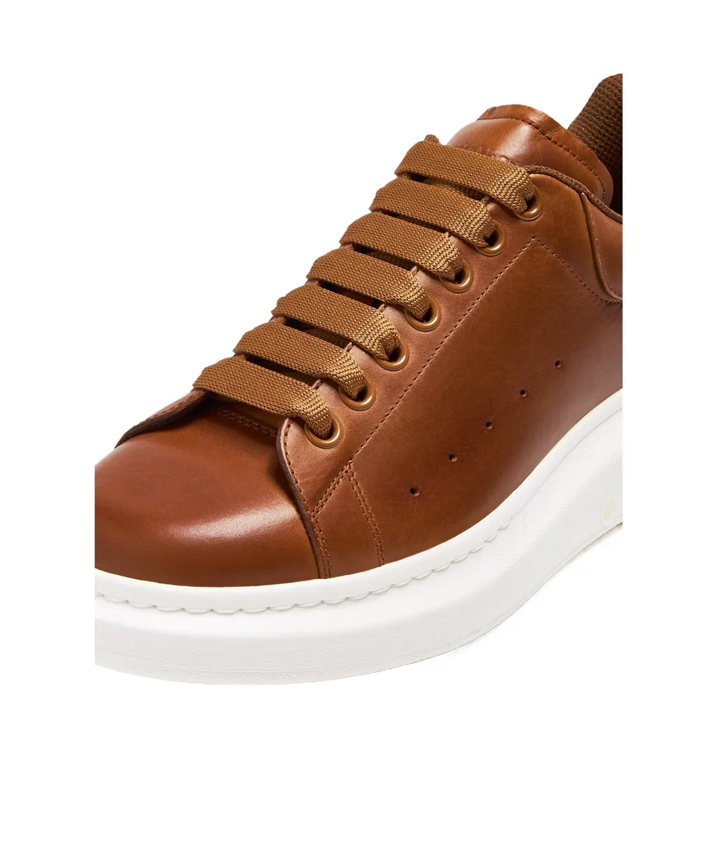 Oversized Retro Lace-Up Sneakers