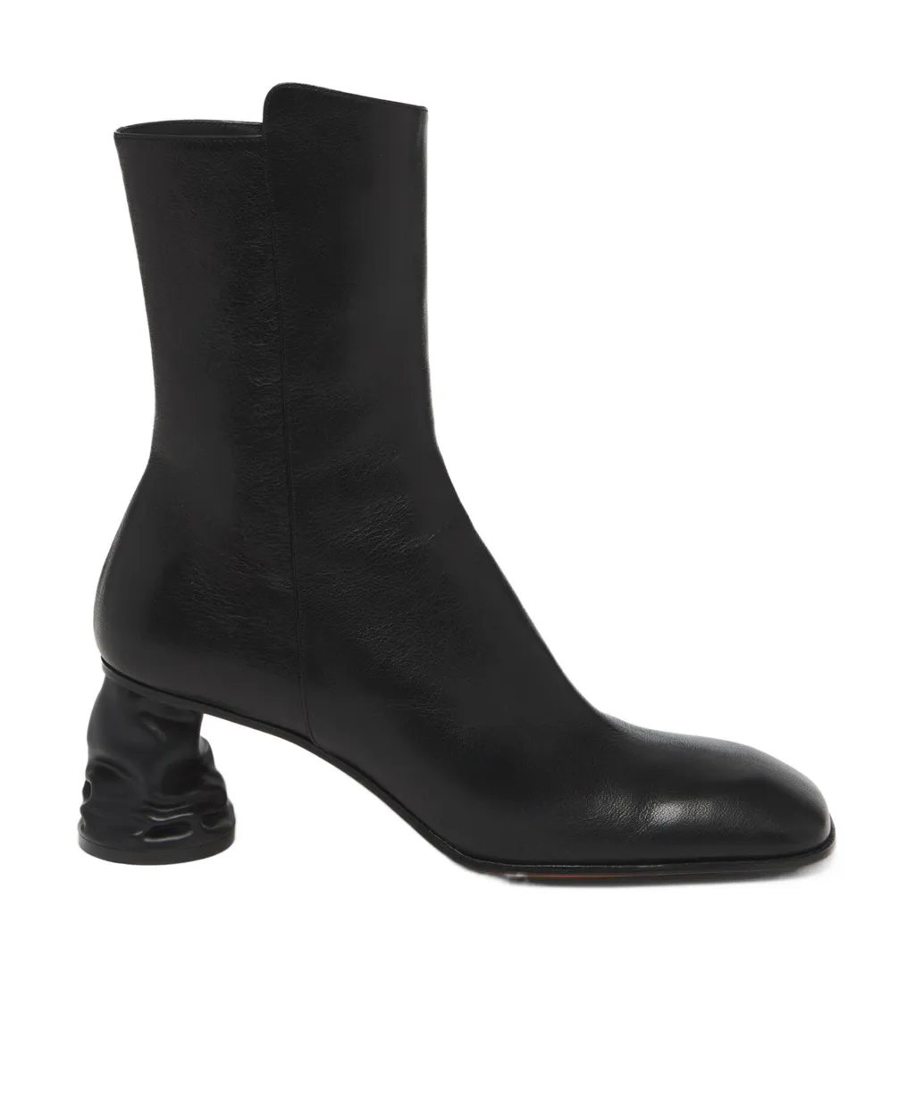 Crush Side-Zip Ankle Boots