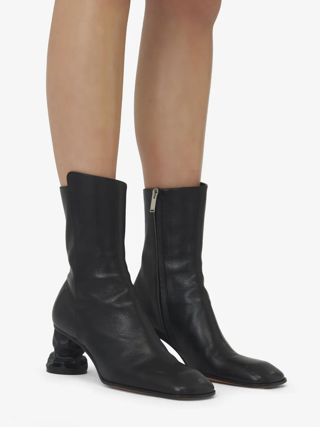 Crush Side-Zip Ankle Boots