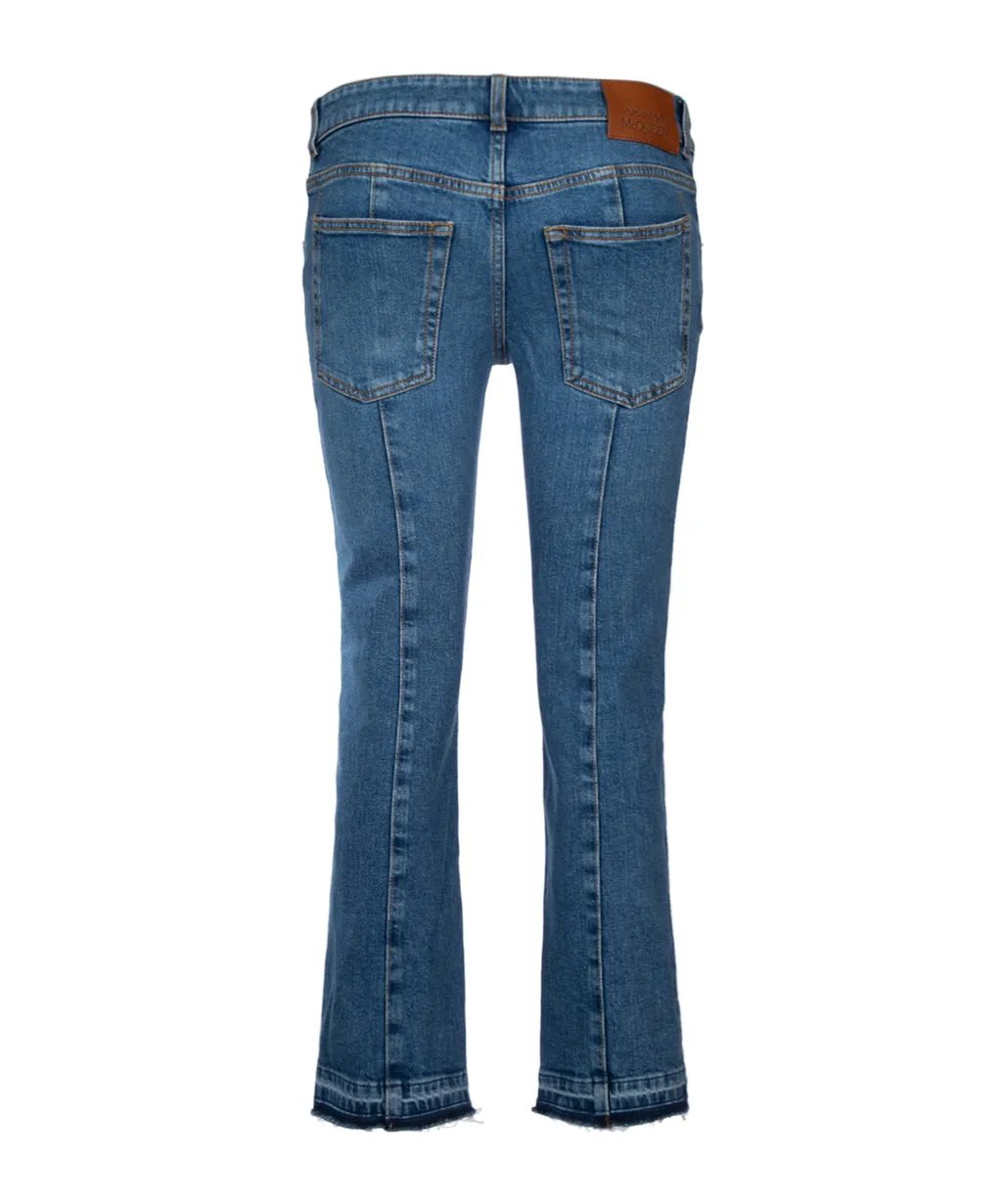 Front Seam Skinny Jeans