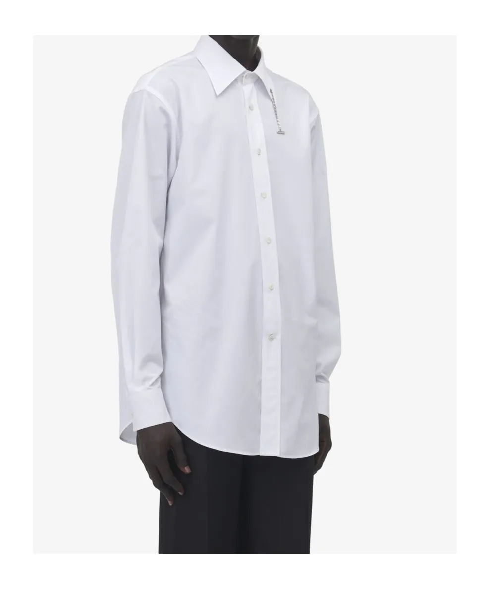 Cross-Bar Chain Shirt