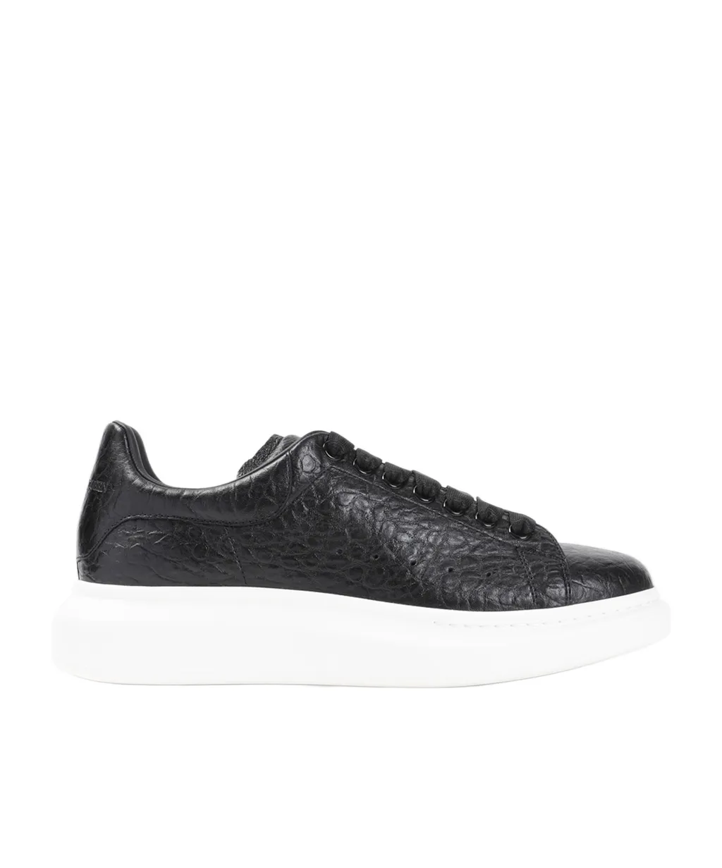 Round Toe Lace-Up Sneakers