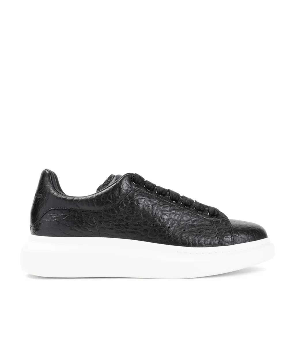Round Toe Lace-Up Sneakers
