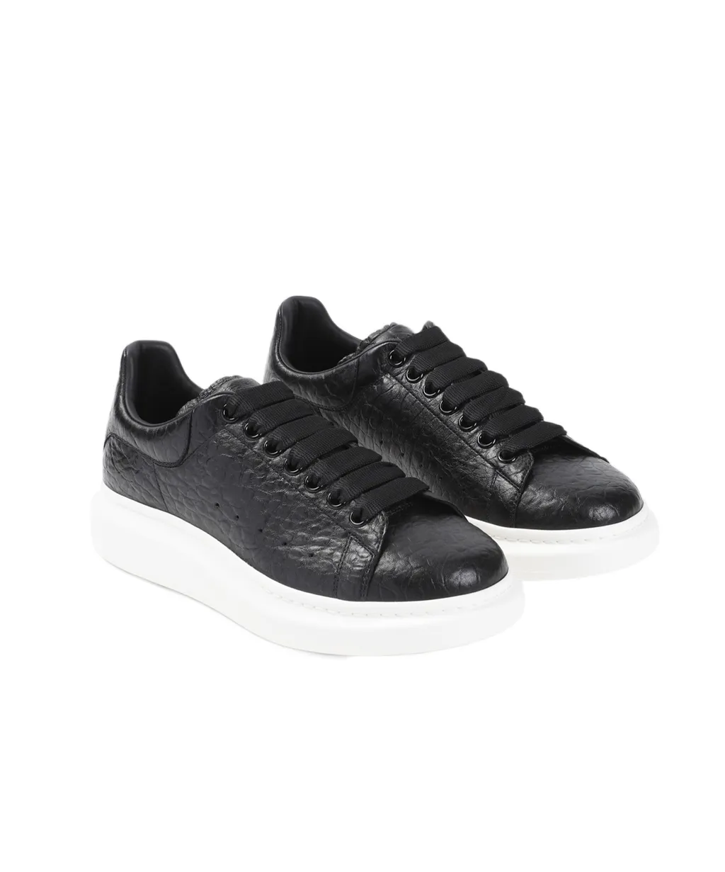 Round Toe Lace-Up Sneakers