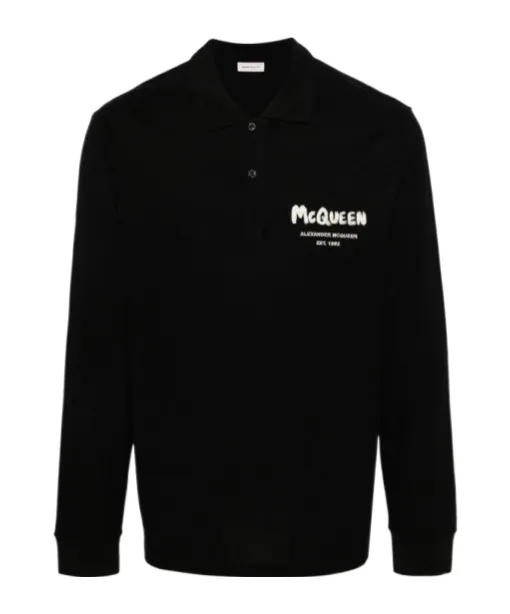 Embroidered-Logo Polo Shirt