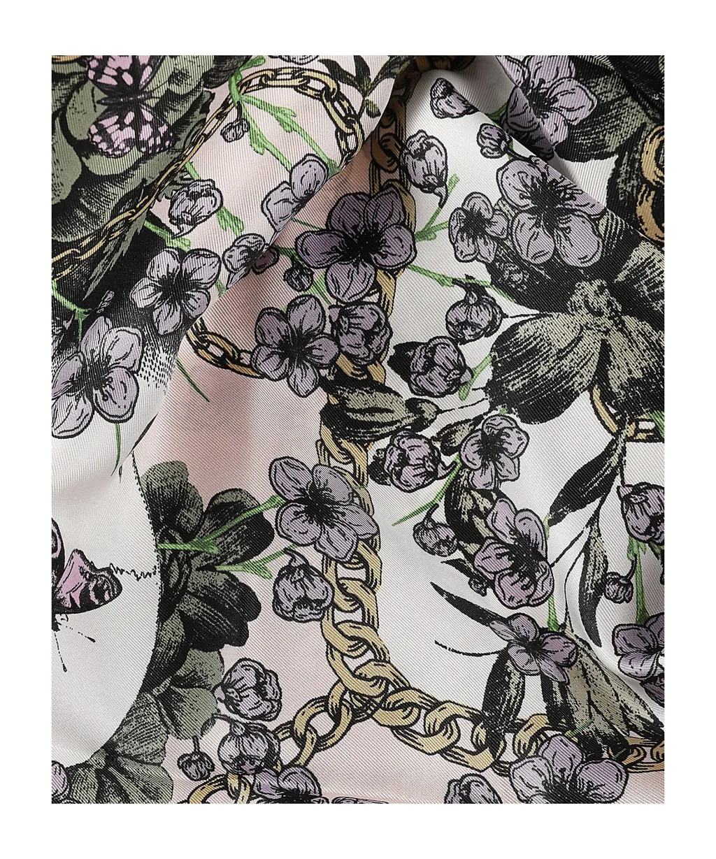 Blossom Skull Scarf