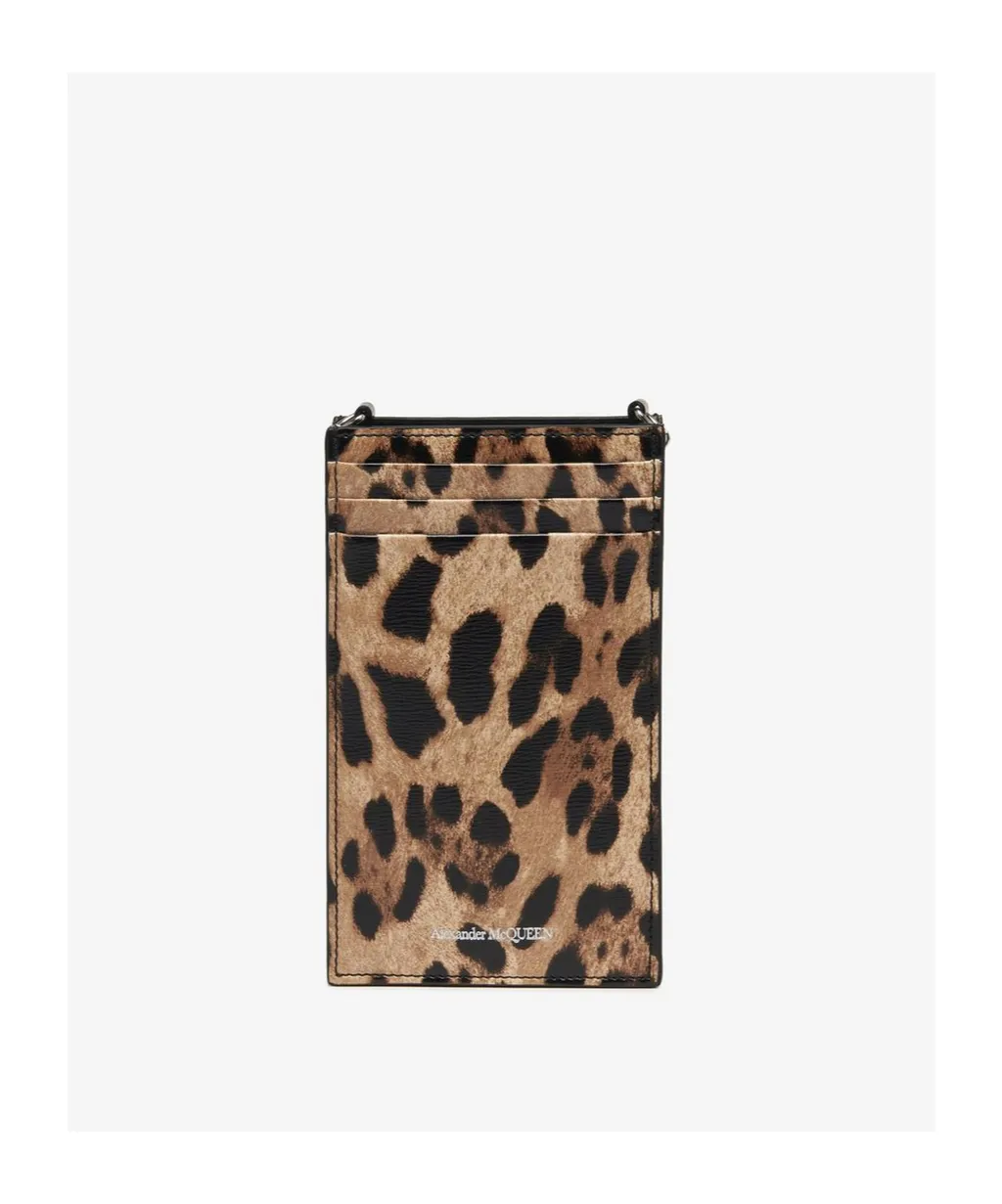 Skull Leopard Printed Phone Case