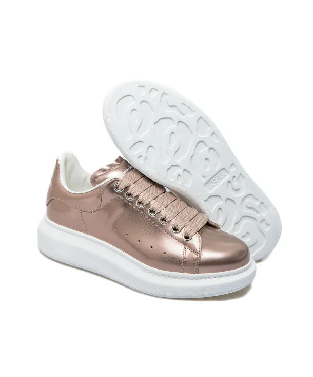 Oversized Lace-Up Sneakers