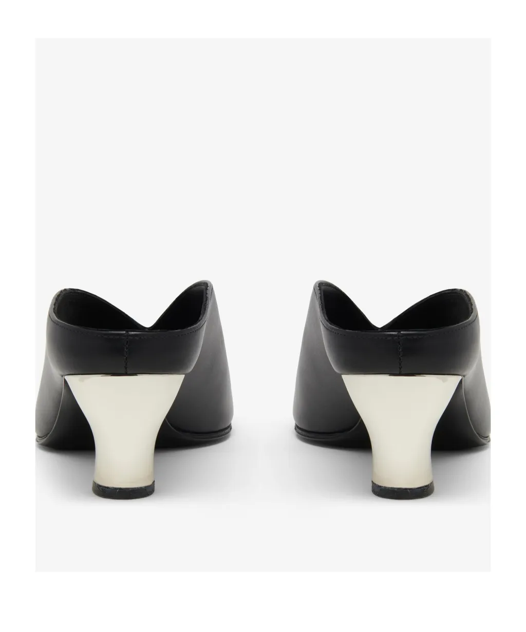 Open-Toe Slip-On Mules
