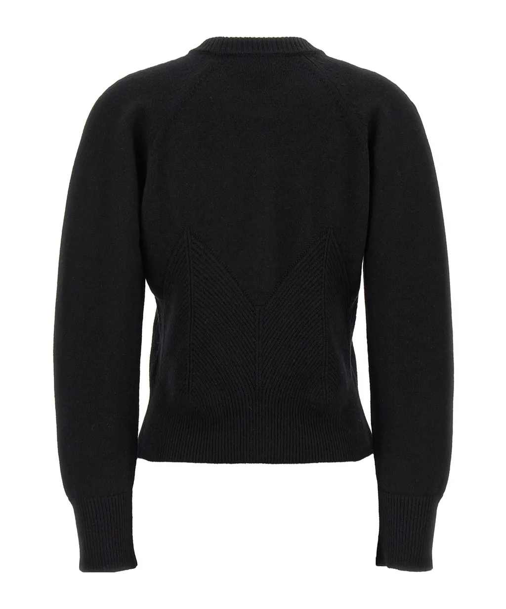 Chevron Corset Crewneck Jumper