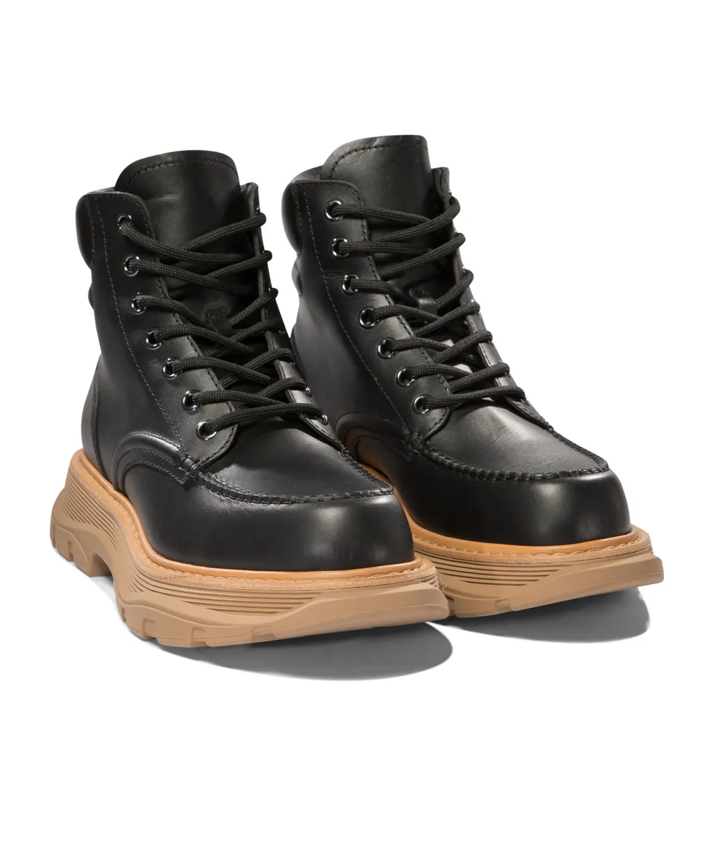 Lace Up Platform Boots
