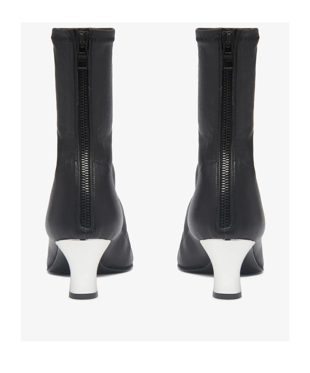 Pointed-Toe Ankle Boots