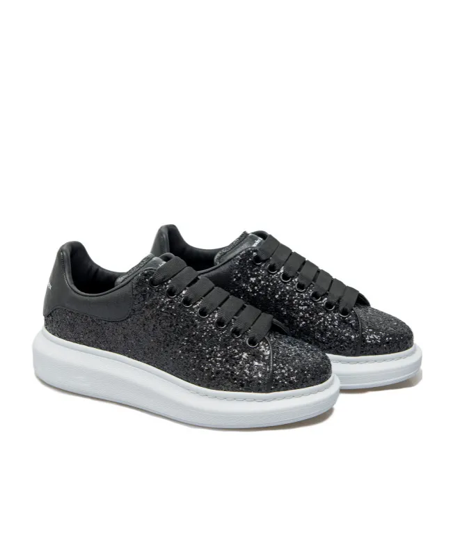 Sequin-Embellished Low-Top Sneakers
