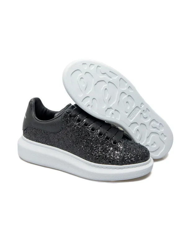 Sequin-Embellished Low-Top Sneakers