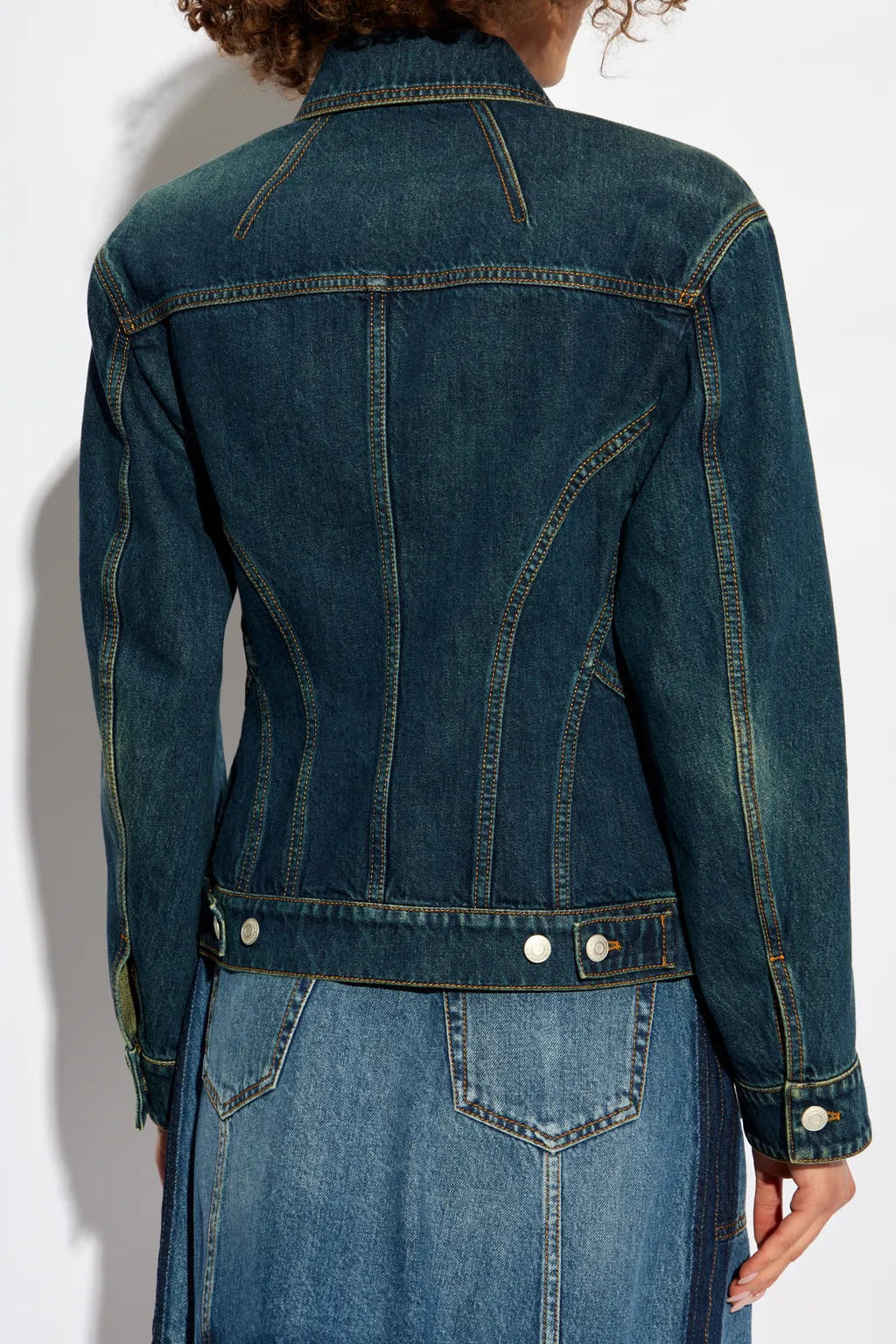 Buttoned Denim Jacket