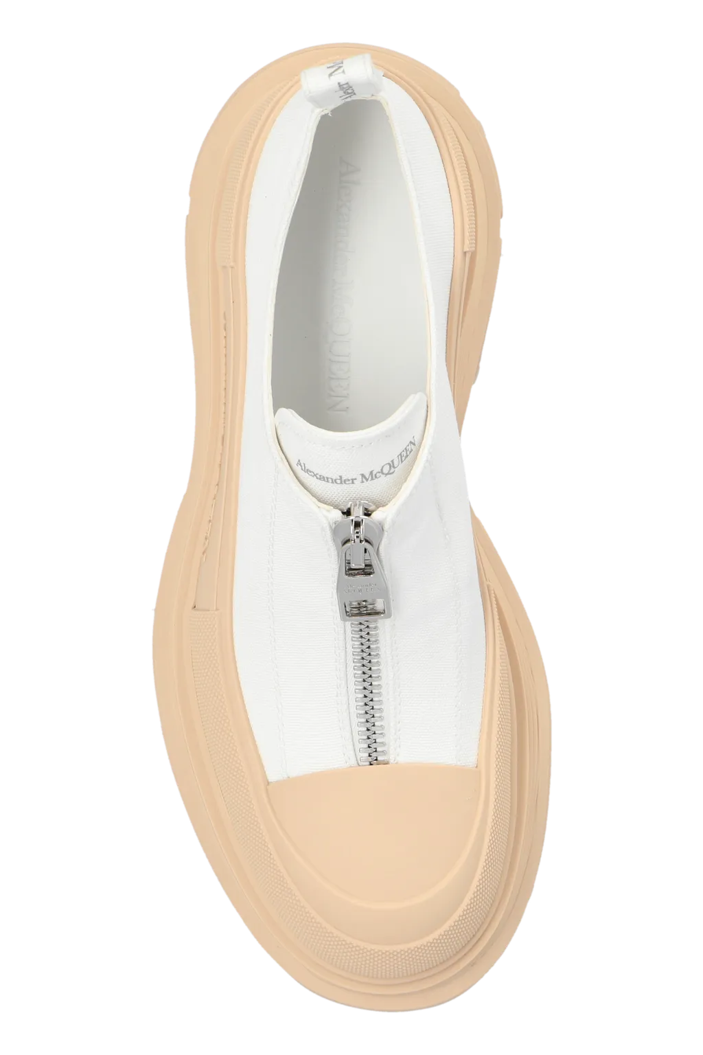 Zipped Platform Sneakers