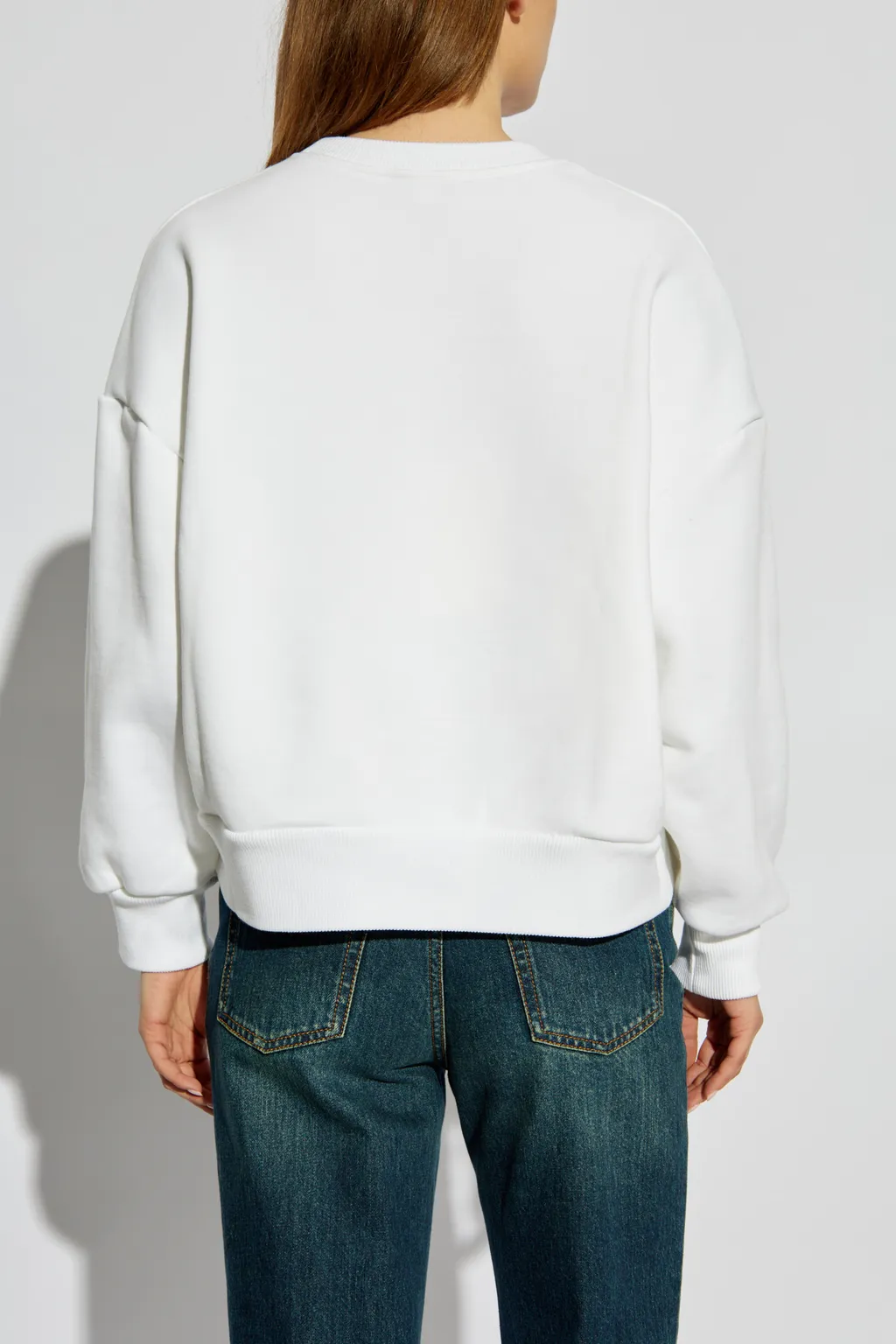 Graphic Printed Crewneck Sweatshirt