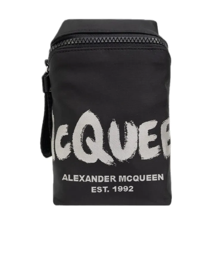 Logo Printed Zip-Around Phone Holder