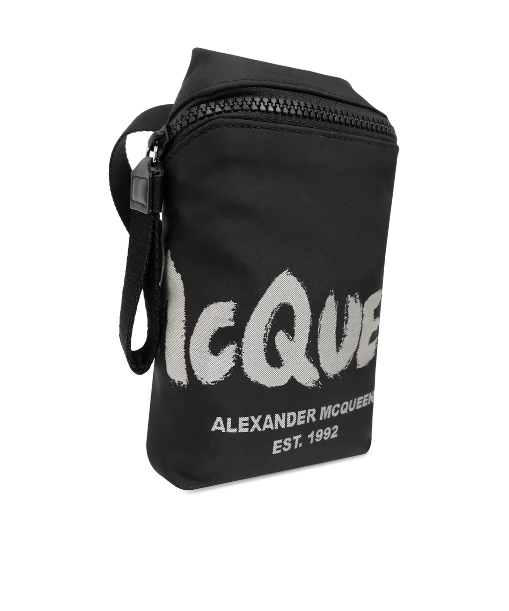 Logo Printed Zip-Around Phone Holder