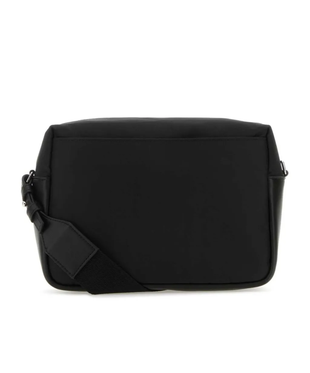 Logo Printed Zipped Camera Bag