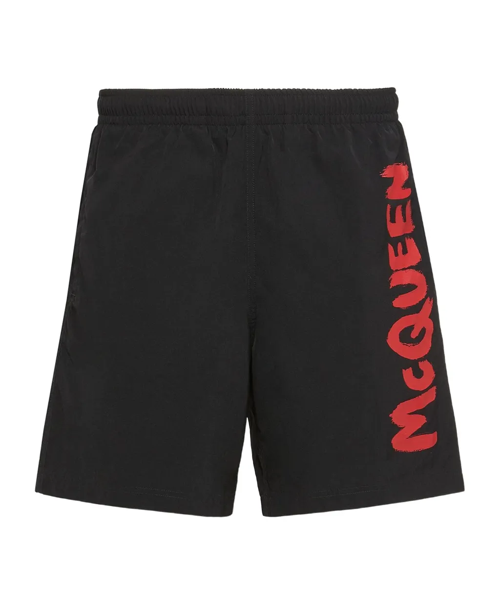 Graffiti Logo Swim Shorts