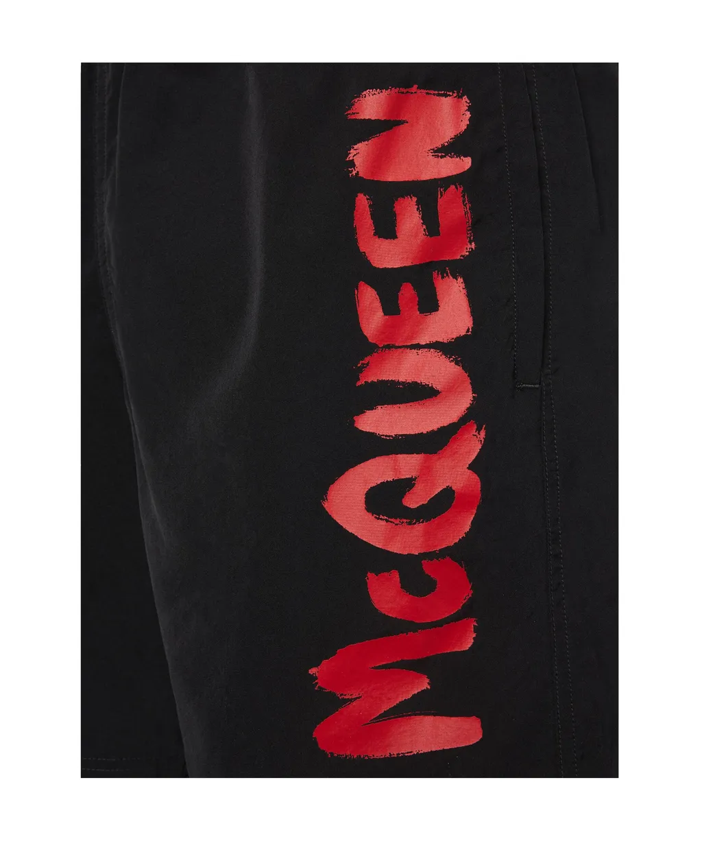 Graffiti Logo Swim Shorts