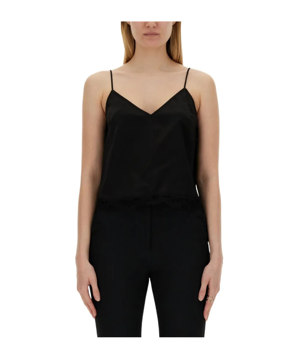 V-Neck Thin Strap Top